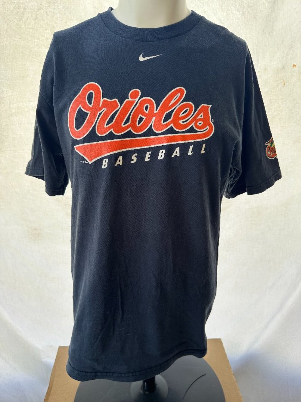 Vintage Nike Baltimore Orioles Baseball Cal Ripken Jr Men's Black Shirt Medium